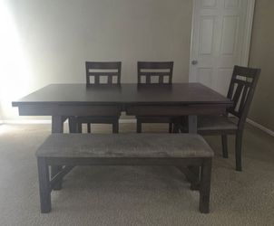 Farm house table and chair set