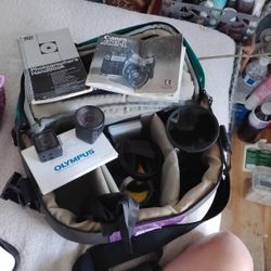 Photographer Stuff Lenses Cameras Flashes Books Case 
