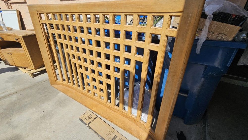 Cali King Headboard And 2 End Tables