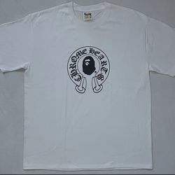 Bape X Chrome Hearts T Shirt BRAND NEW