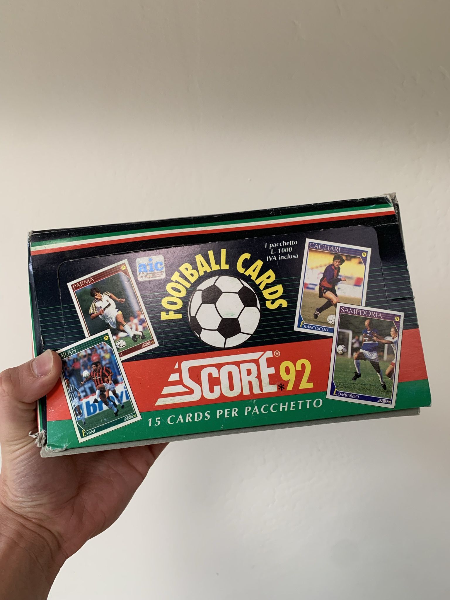 1990s Soccer Cards (3 Box Set)