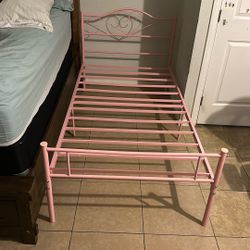 Pink Twin Bed Frame