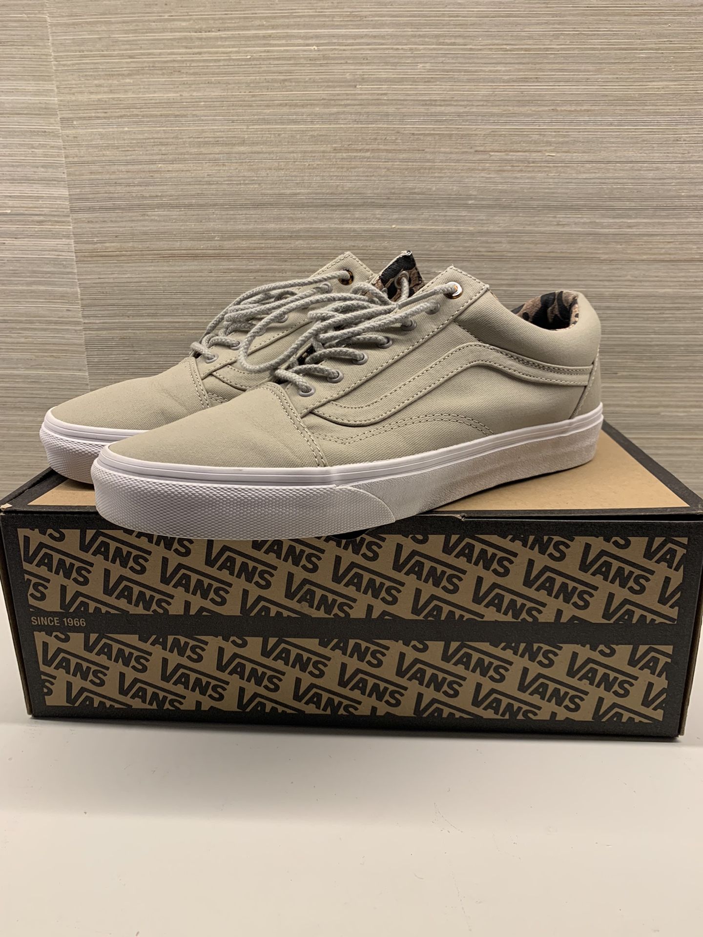 Vans Old Skool Reissue Taupe Size 10
