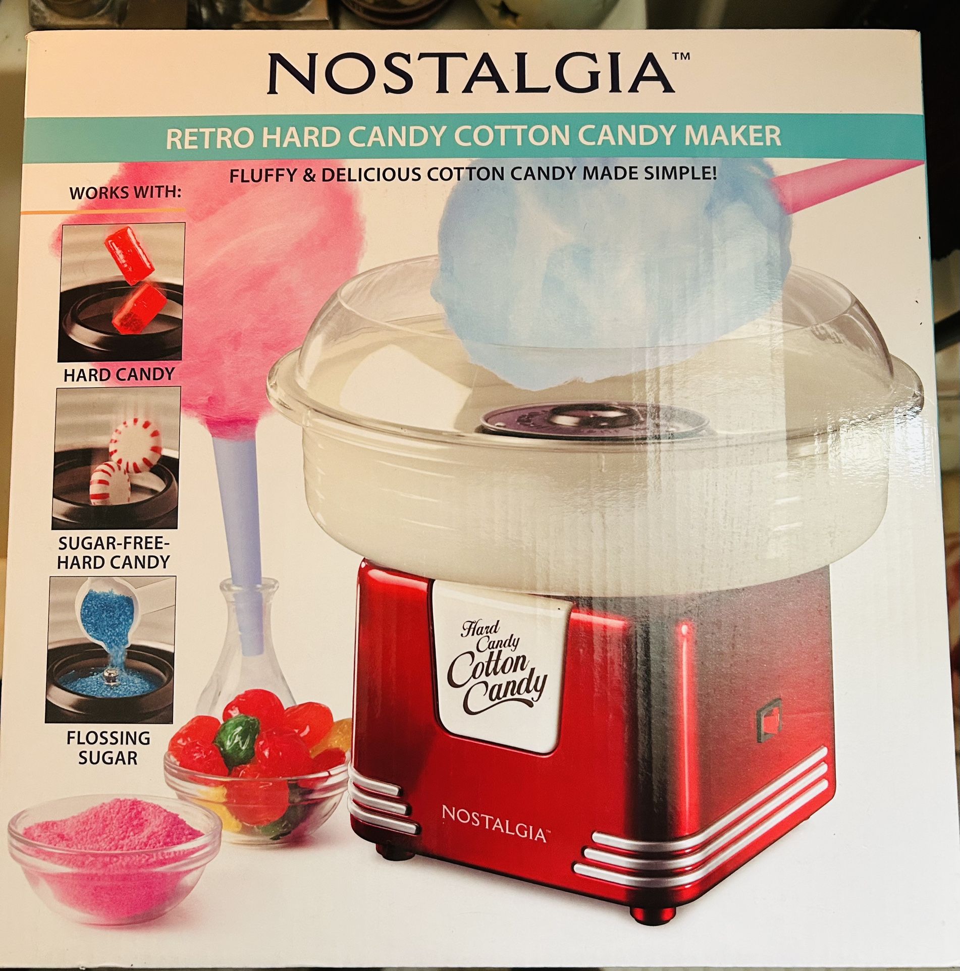 Retro Hard Candy/ Cotton Candy Maker
