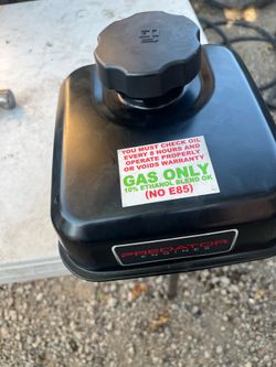 Mini bike gas tank