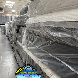 King Memory Foam Mattress And Box Set New Cama Bonita 