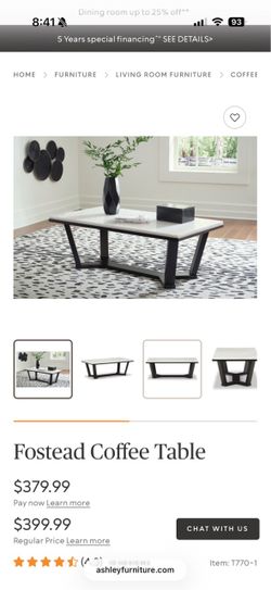 Ashley Fostead Coffee Table