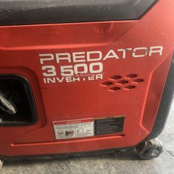 Predator 3500 generator (obo)
