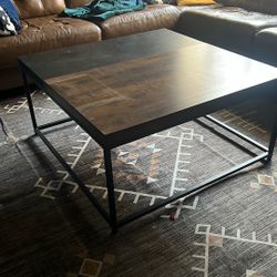 Large Square Coffee Table 