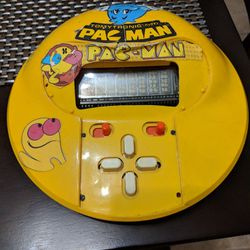 Antique Pacman handheld video game