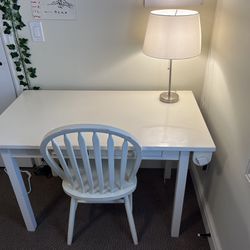 Free Wood White Desk