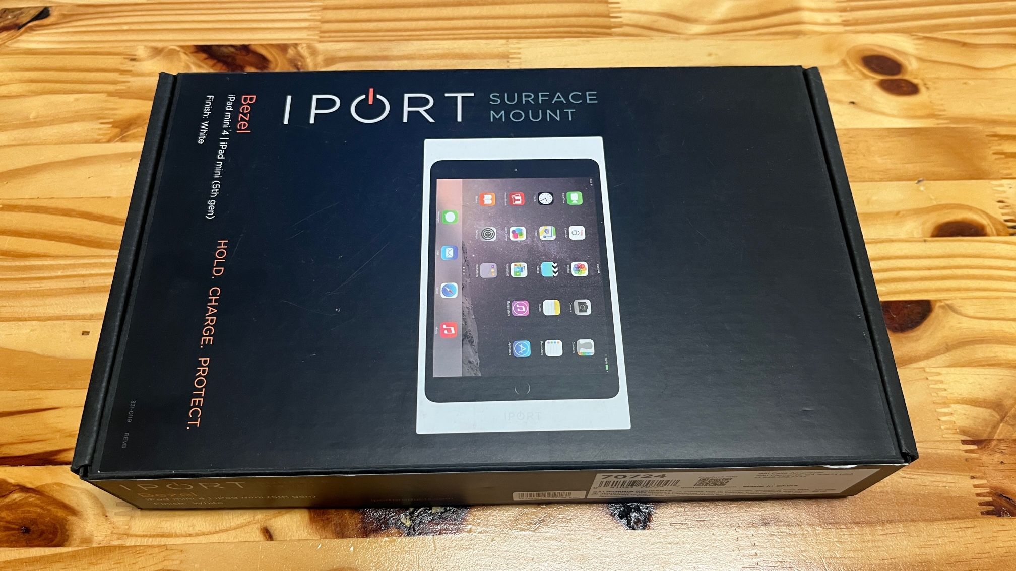 IPORT - Surface Mount - Bezel for iPad mini (5th gen) | mini 4 - White