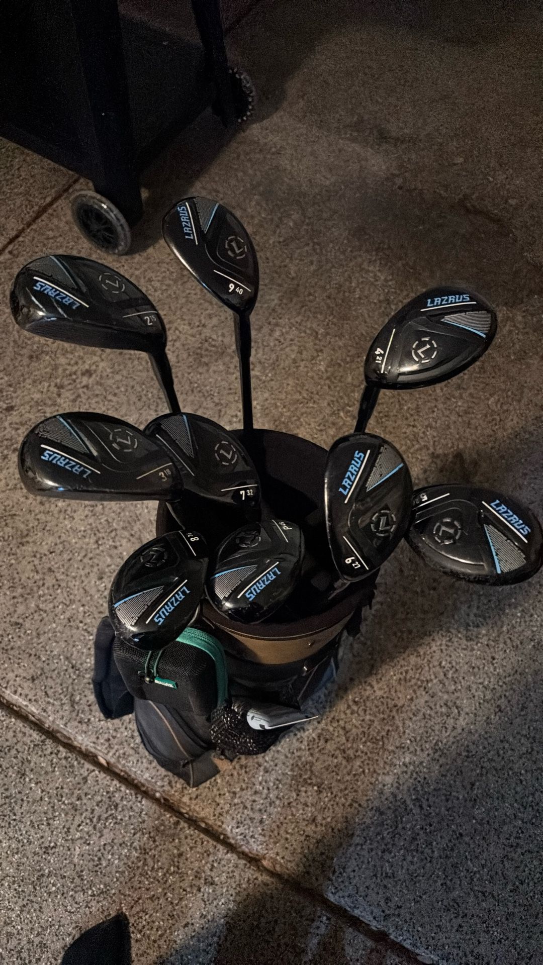 Lazrus Left Handed Hybrid Golf Clubs 2-PW