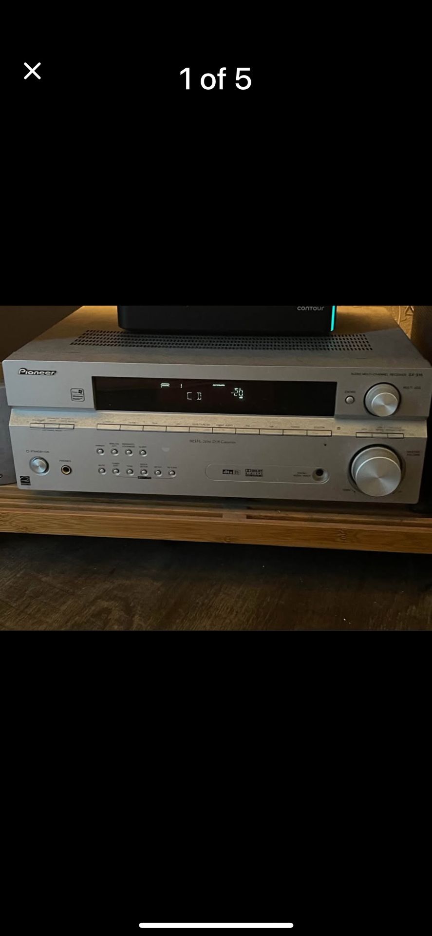 VINTAGE Digital receiver + 6-speaker surround sound system