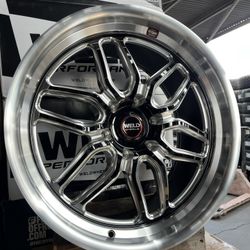 20”x10” LAGUNA 6 DRAG WELD WHEELS/6x135