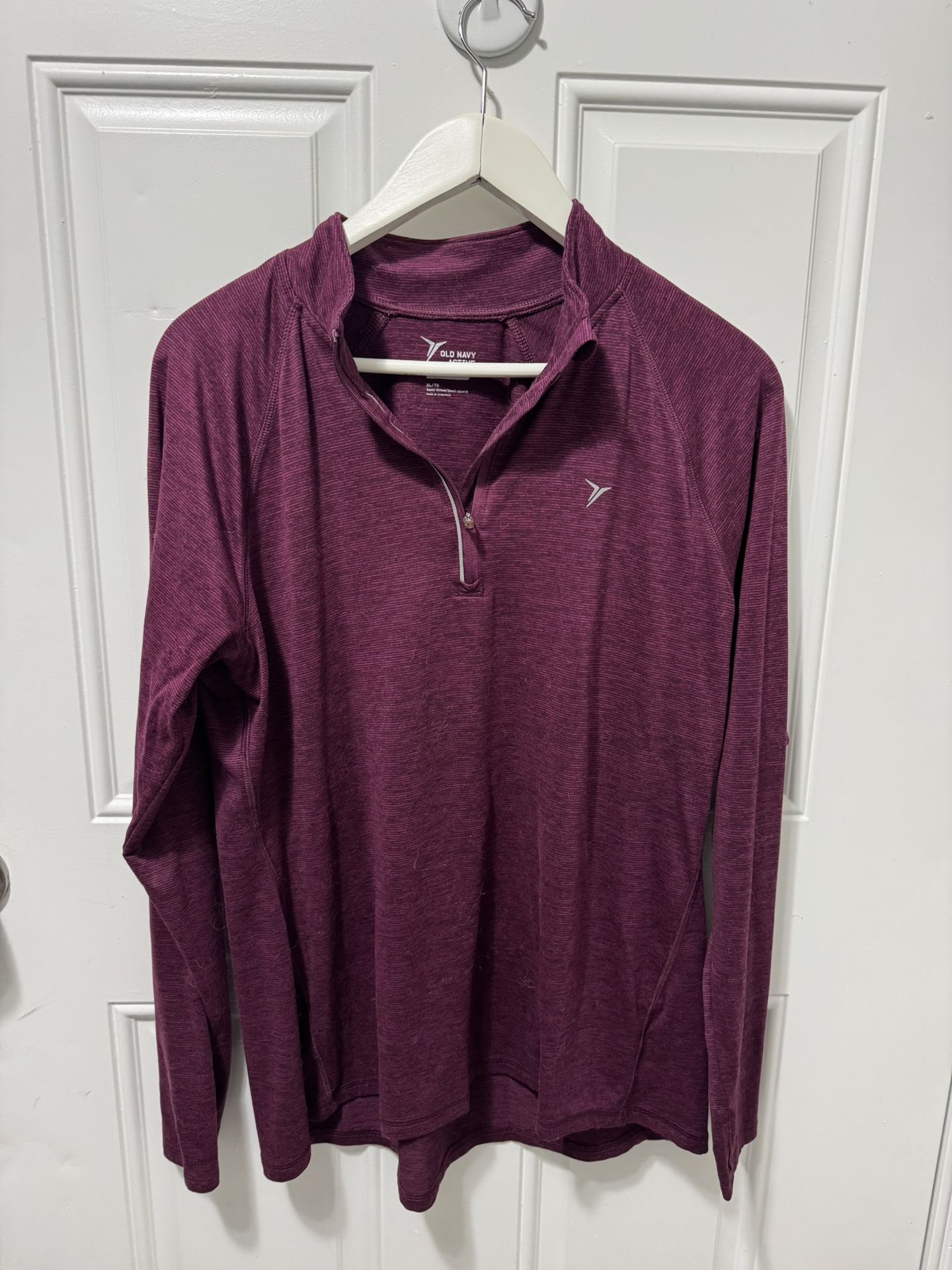 Old Navy Active Go Dry 1/4 Zip Long Sleeve Top. Women’s Size  XL