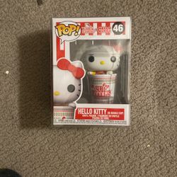 Cup noodles, hello Kitty Funko pop