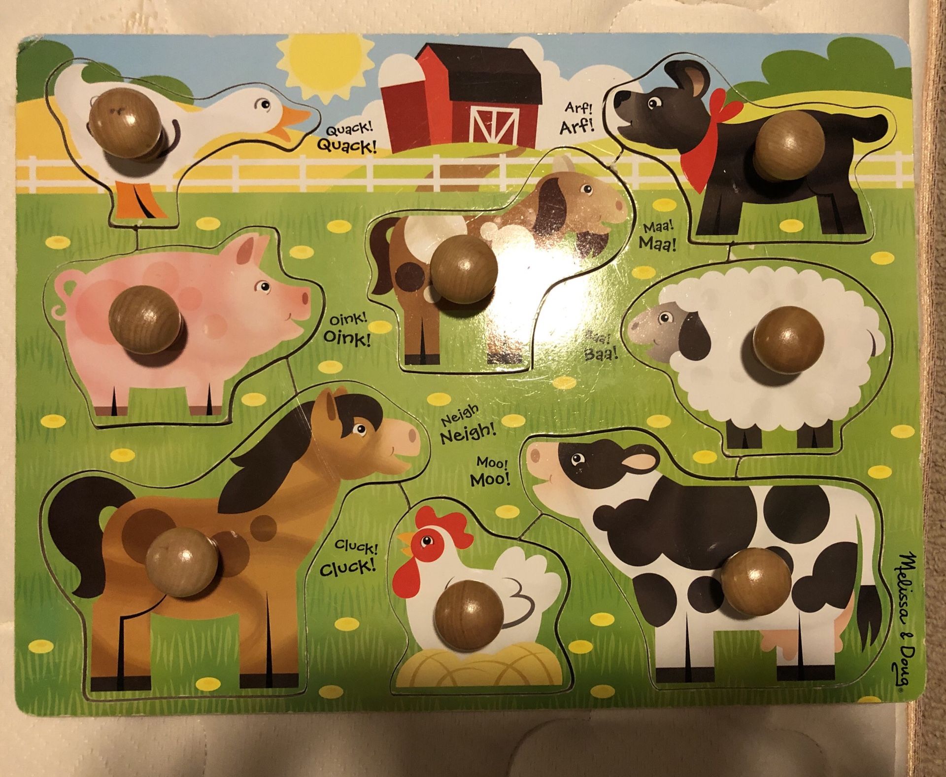 Melissa and Doug puzzle