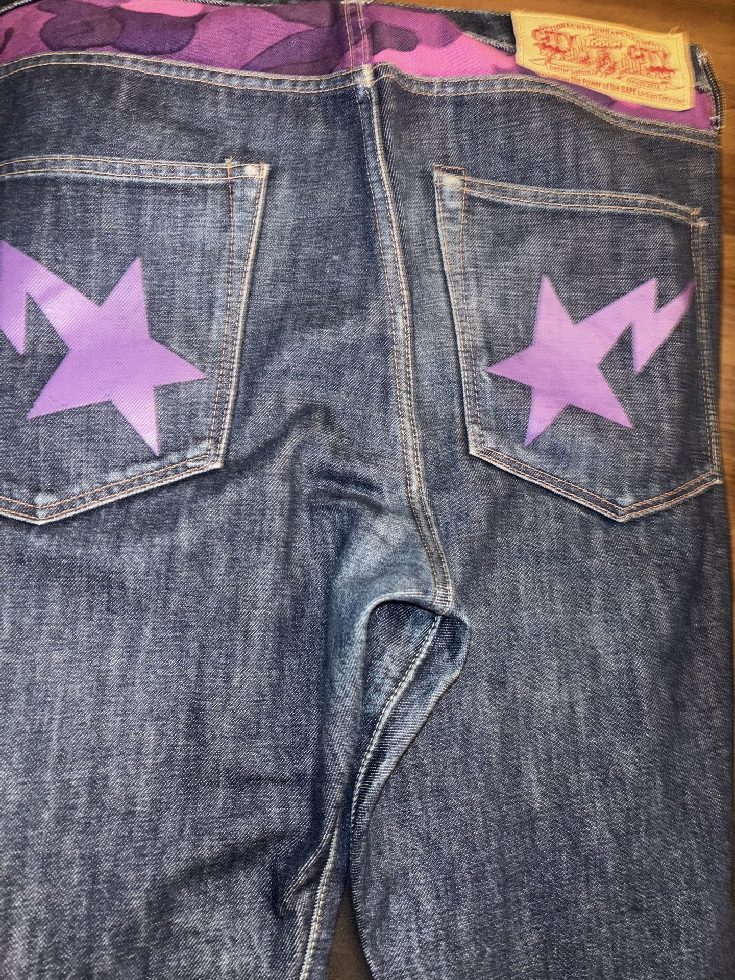 Nigo Era Bapesta Jeans Sz L