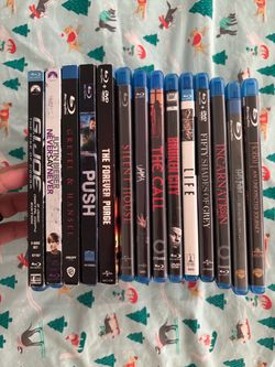 Lot of 14 Blu-ray Movies Mixed