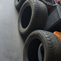  Tires Hard To find.. 255 50zr 16 Came Off A1987 Corvette 