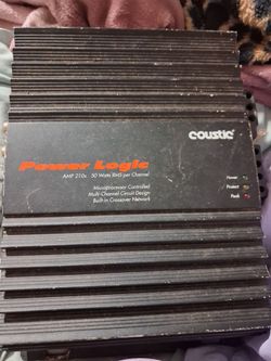 PowerLogic  AMP210x 50watts RMS/channel