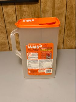 IAMS Cat Food Dispenser Storage Container 8 lb