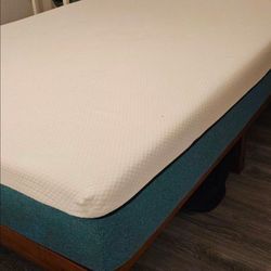 Zinus Queen Bed Frame + 12" Memory Foam Mattress Set