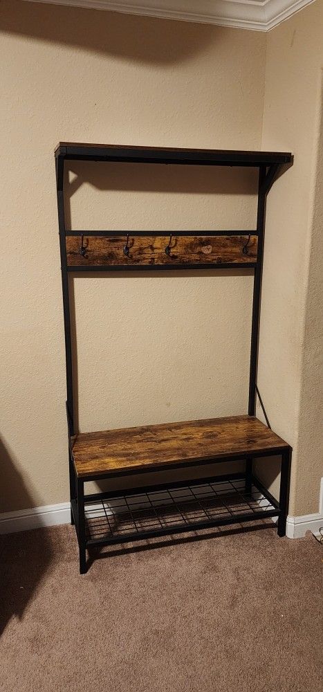 Coat Rack Bench / Storage
