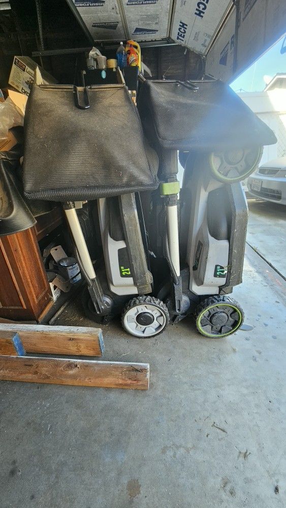 EGO Lawnmower 56v + Battery + Charger