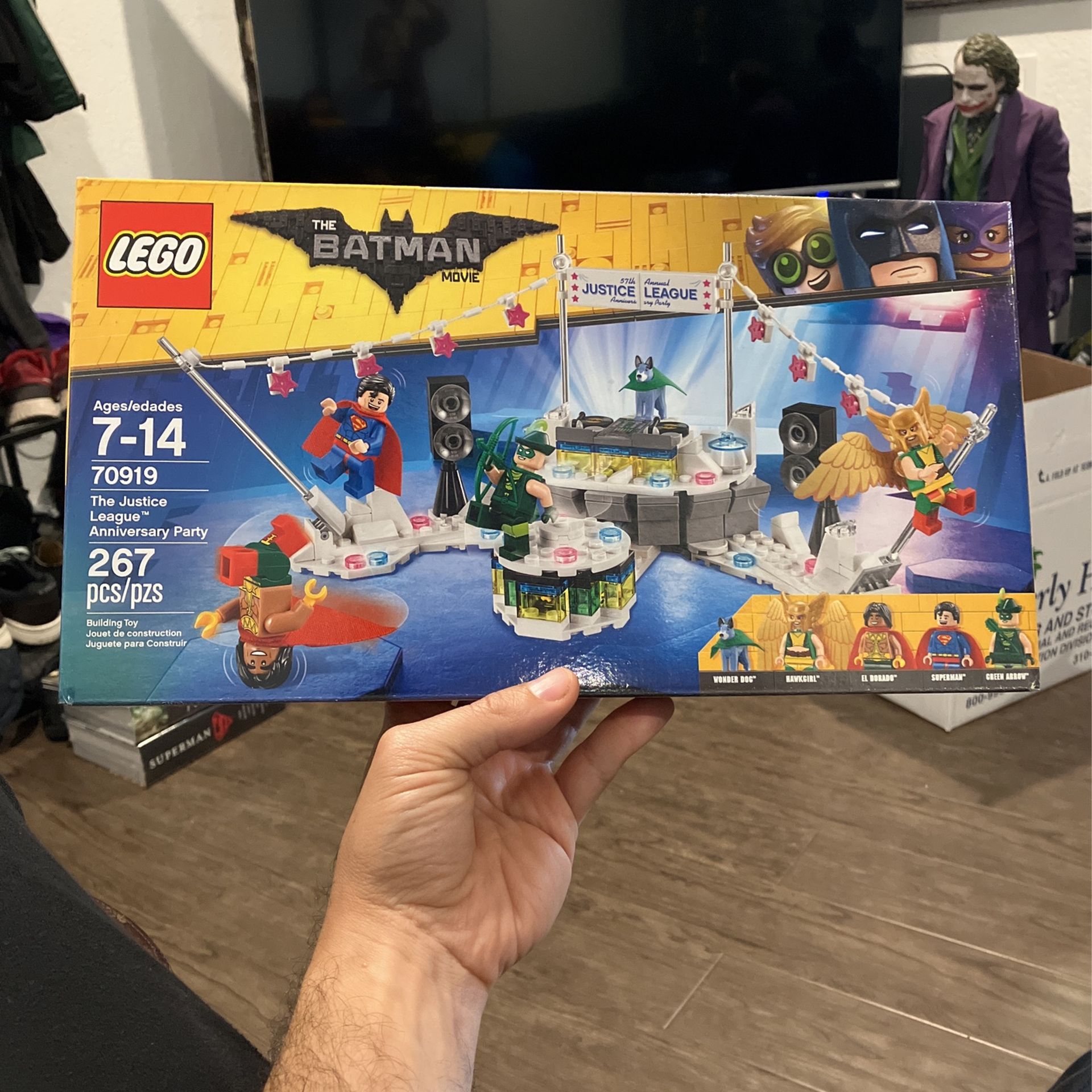 Lego The Batman Movie The Justice League Anniversary Party