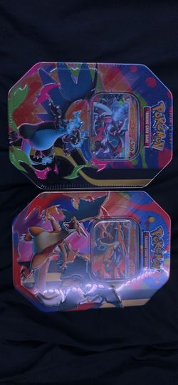 Pokemon Mega Charizard X and Y Tin