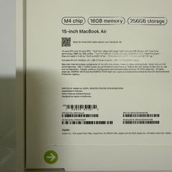 NEW Apple MacBook Air 15” M4 (2025) Sealed – Latest Model – Warranty
