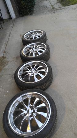 Set of 4 rings 225/40 r18