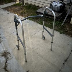 Aluminum Folding Walker Wide 