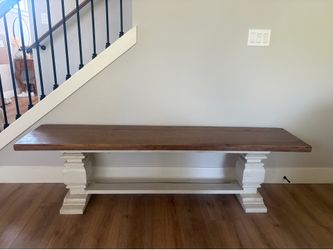 Wood Bench
