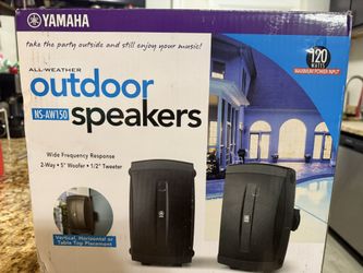 Yamaha NS-AW150 Outdoor Speakers – Brand New / Never Used