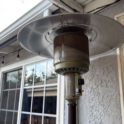 Fire Post Outdoor Propane Heater Used Short Time For Parts Only 