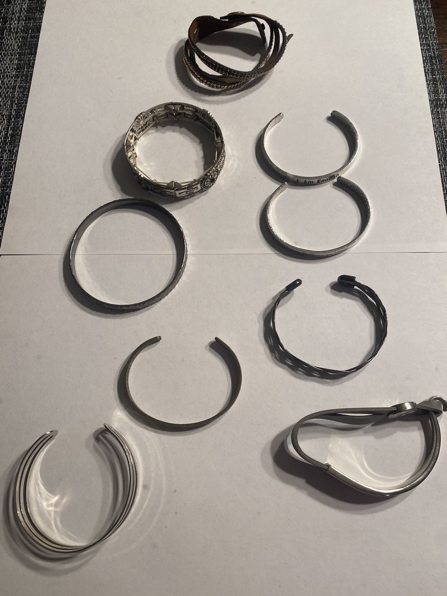 Lot Of 9 Bracelets