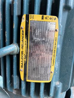 Baldor-Reliance Super-E Severe Duty 841XL Vertical Motor – Approx. 20HP