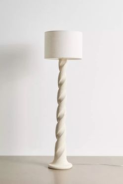 UO Isobel White Floor Lamp