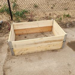 Planters Box Wood Stackable 45"L X 31"W X 8"H Each Item