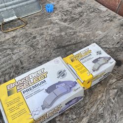 Front And Rear Brake Pads