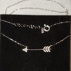 Chevron Arrow Necklace