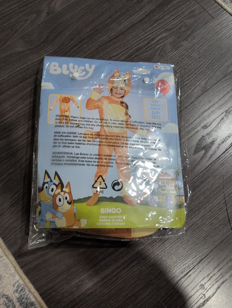 Bingo Halloween Costume (Never Used)