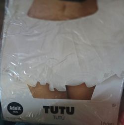 Adult White Tutu Skirt One Size