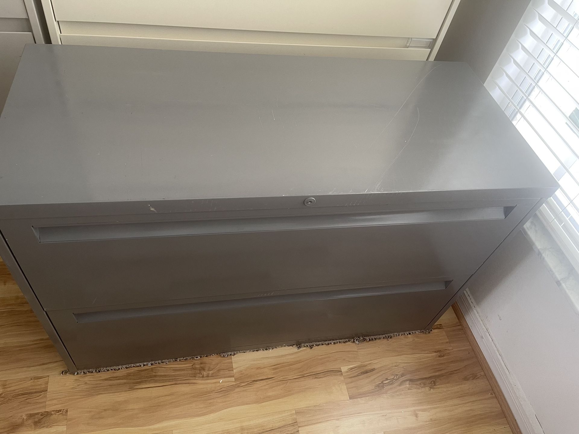 2 Drawers File Cabinet