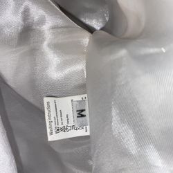 vestido de niña para loque quieta con chale quito y canastita