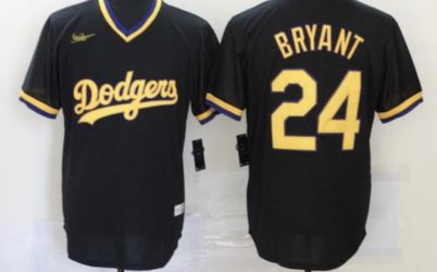 Los Angeles Dodgers Kobe Bryant Pullover Baseball Jersey