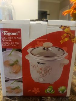 Mini electric slow cooker